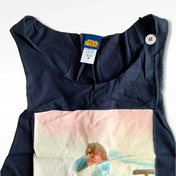 Star Wars Luke Skywalker Tank Top Size XXL - Picture 2 of 10